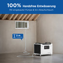 35-Liter Gewerbe-Entfeuchter mit Ablaufschlauch für Kriechkeller & Keller | MOISWELL Defender DEP30