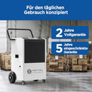 80-Liter Gewerbe-Entfeuchter mit Pumpe und Ablaufschlauch | MOISWELL Explorer DE70
