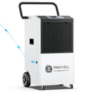 80-Liter Gewerbe-Entfeuchter mit Pumpe und Ablaufschlauch | MOISWELL Explorer DE70