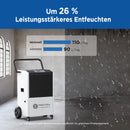 110-Liter Gewerbe-Entfeuchter mit Pumpe und Ablaufschlauch | MOISWELL Explorer DE90